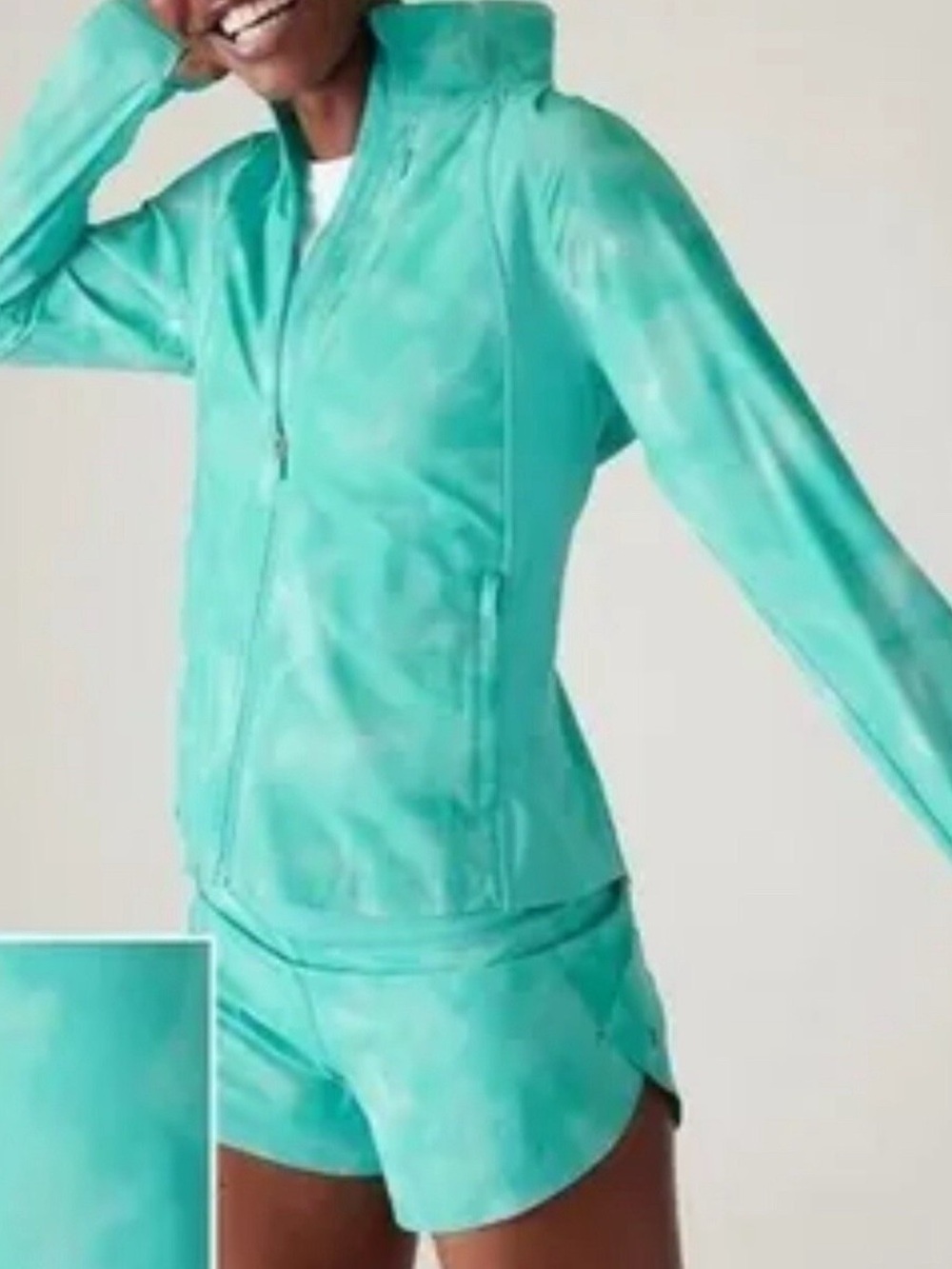Athleta Women’s Run with it zip up jacket Size M